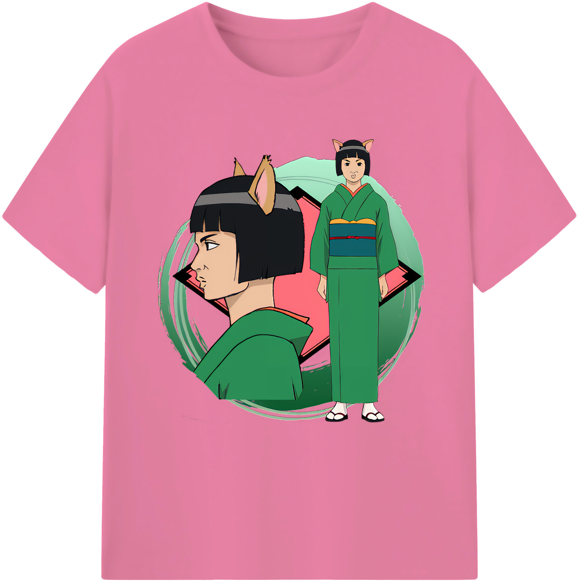 （画像用） ぎんたま 坂田銀時（さかたぎんとき） 神楽 志村新八（しむら しんぱち） GINTAMA Sakata Gintoki Kagura Shimura Shinpachi 綿100％半袖Tシャツ（フロントプリント）